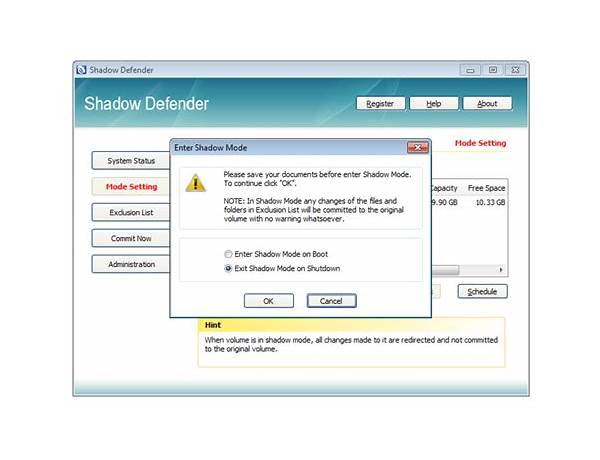 Shadow Defender for Windows - Download it from Habererciyes for free